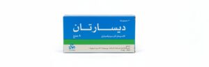 ديسارتان 8 ملغ كانديسارتان سيليكسيتيل خافض لضغط الدم 30 مضغوطة