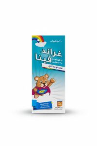 غراند فيتا متمم غذائي (13 فيتامين + 7 معادن) 200 مل شراب