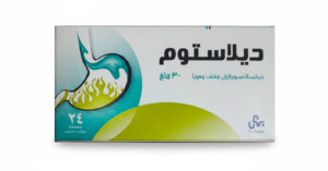 ديلاستوم 30 ملغ  ديكسلانسوبرازول 24 محفظة مغلفة معوياً