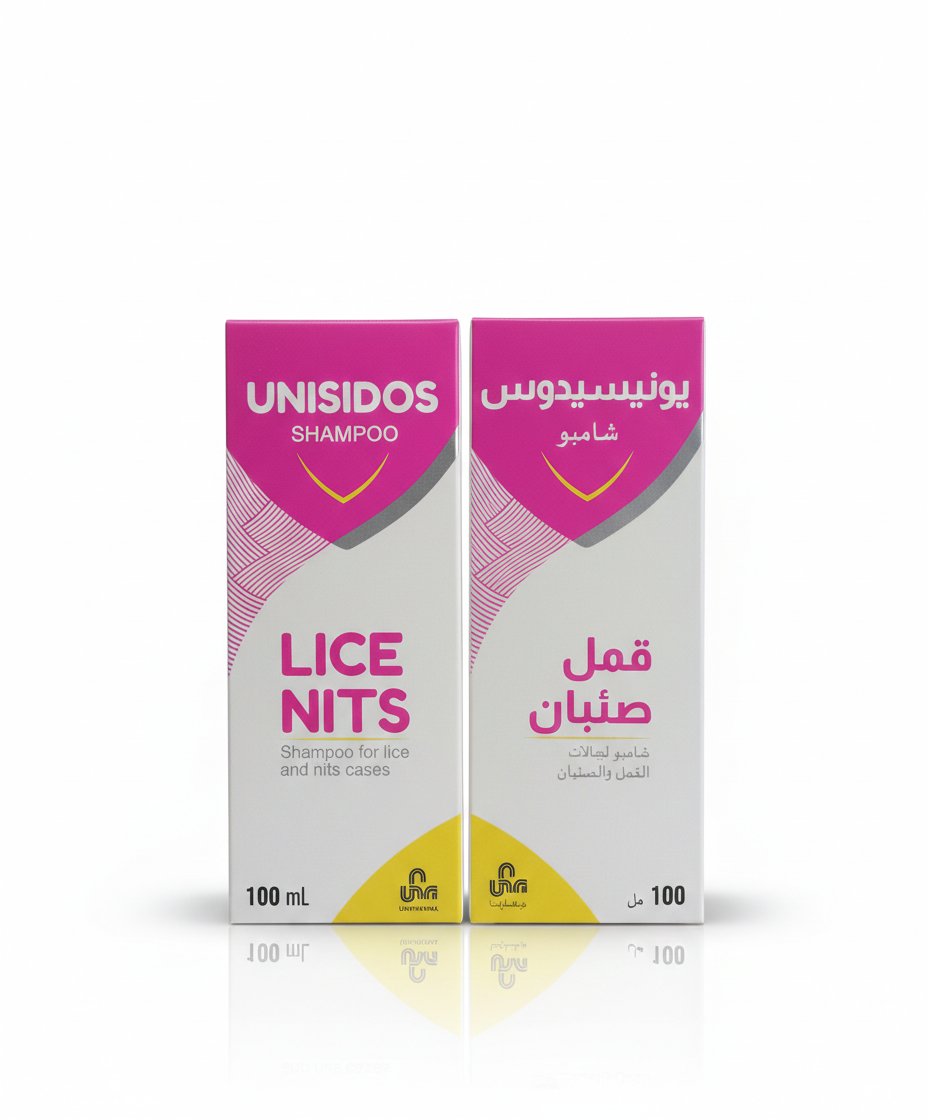 يونيفارما – يونيسيدوس – شامبو طبي لعلاج القمل– 100 مل