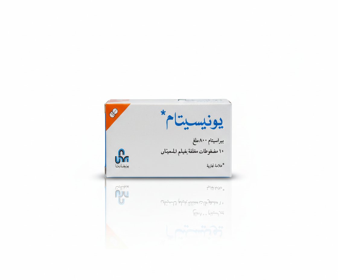 يونيفارما – يونيسيتام – مضغوطات لتحسين الوظائف الذهنية والذاكرة – 800 مجم