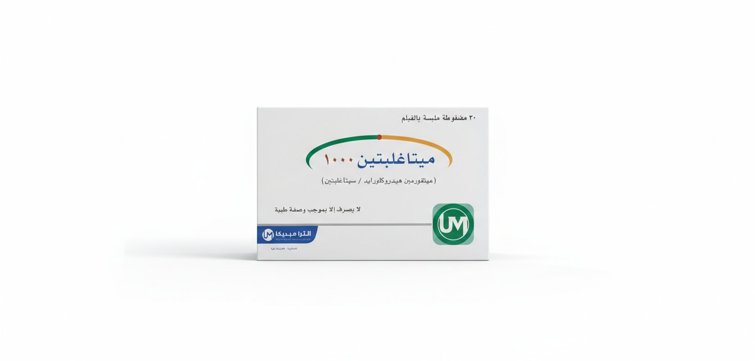 التراميديكا - ميتاغلبتين 1000 20 مضغوطة