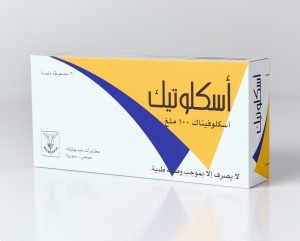 أسكلوتيك (Asclotic) – مضغوطات 100 ملغ