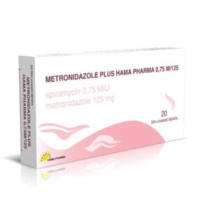 حماه فارما - ميترونيدازول بلس حماه فارما 75000/125