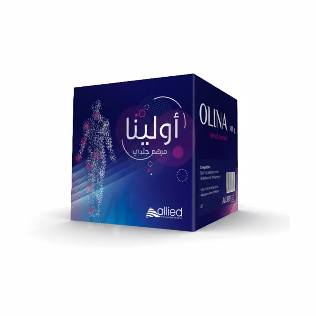 المتحدة - اولينا مرهم مع لصاقات